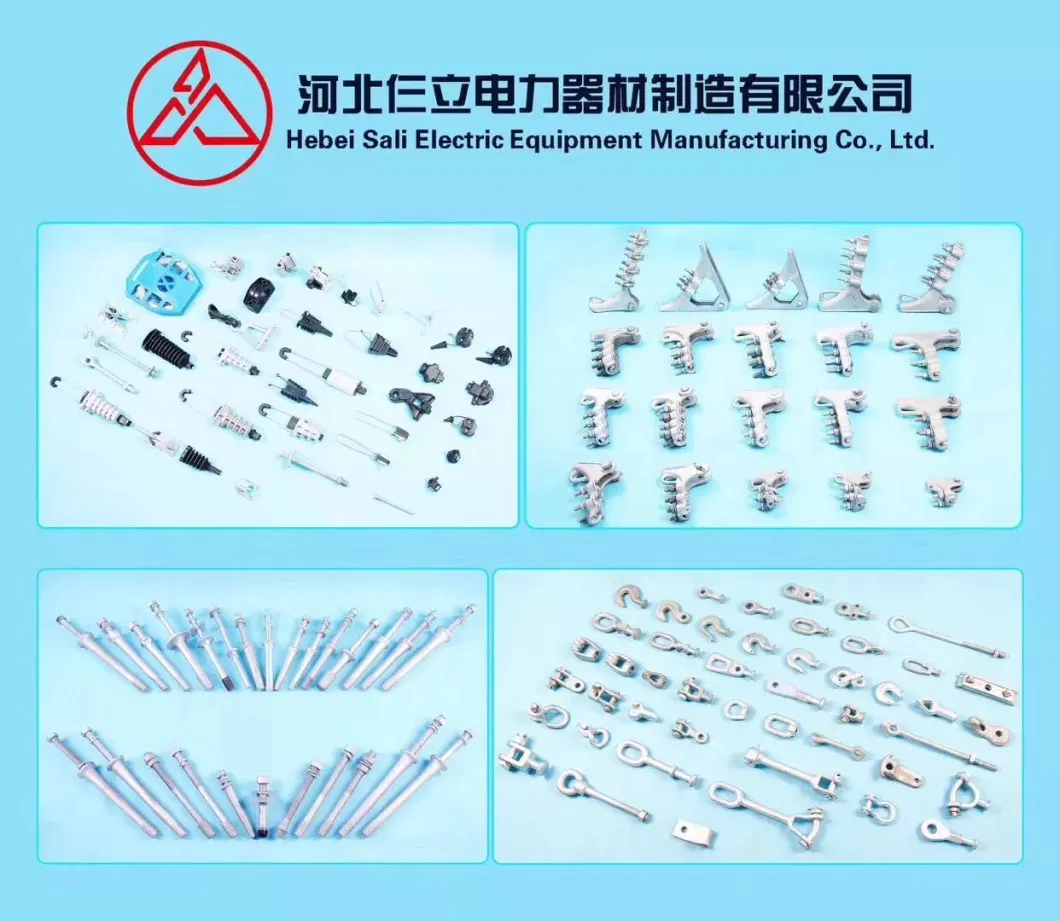 Hot-DIP Galvanzied Forged Steel Eye Link Pole Line Hardware